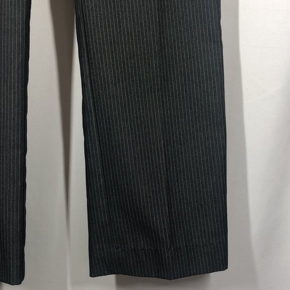 Express editor gray, size 6, pants with straight vertical lines - Picture 7 of 12